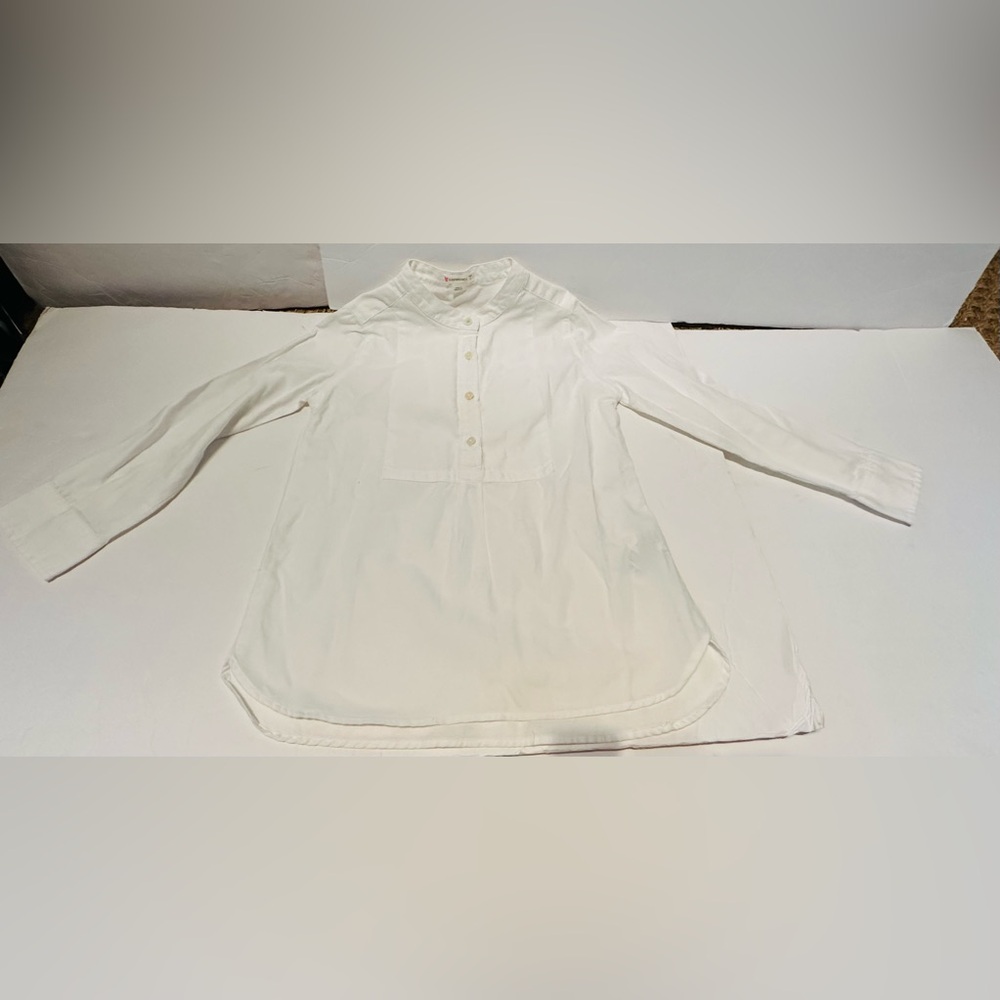 J. Crew Crewcuts White Long Sleeve Button Down Size 6